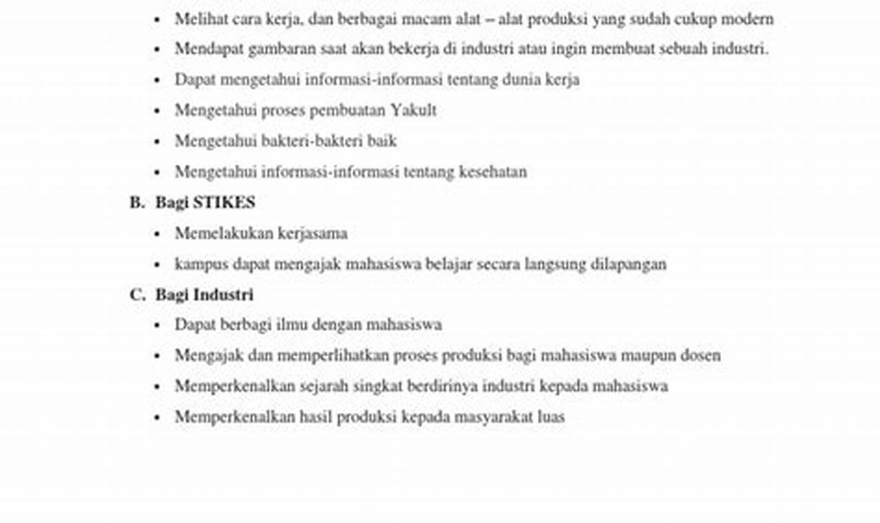 Temukan 10 Manfaat Kunjungan Industri yang Jarang Diketahui, Wajib Kamu Tahu!