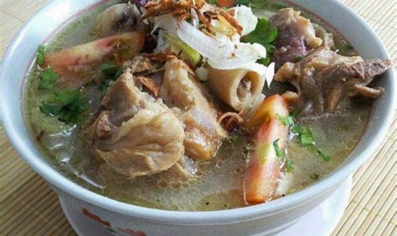 Temukan 5 Manfaat Sop Kaki Kambing yang Jarang Diketahui